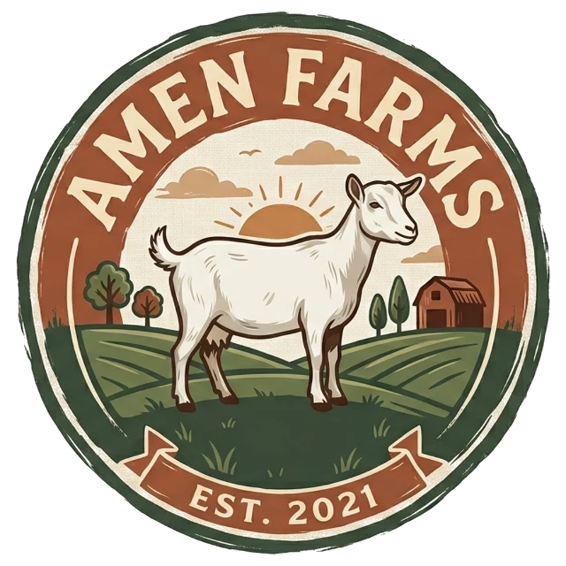 Amen Farms badge logo